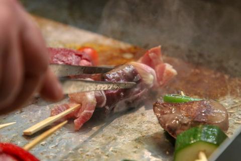 Da möchte man am liebsten sofort reinbeißen: Filetspieße vom Rotwild. Da möchte man am liebsten sofort reinbeißen: Filetspieße vom Rotwild.