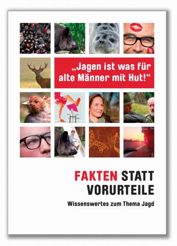 Fakten statt Vorurteile Das Cover der DJV-Broschüre Fakten statt Vorurteile