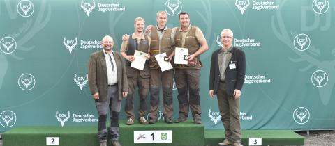 Sieger, Flinte, Offene Klasse: 1) Martin Führer (Rheinland-Pfalz), 2) Philipp Sehnert (Rheinland-Pfalz), 3) Christoph Hahn (Rheinland-Pfalz) Sieger, Flinte, Offene Klasse: 1) Martin Führer (Rheinland-Pfalz), 2) Philipp Sehnert (Rheinland-Pfalz), 3) Christoph Hahn (Rheinland-Pfalz)